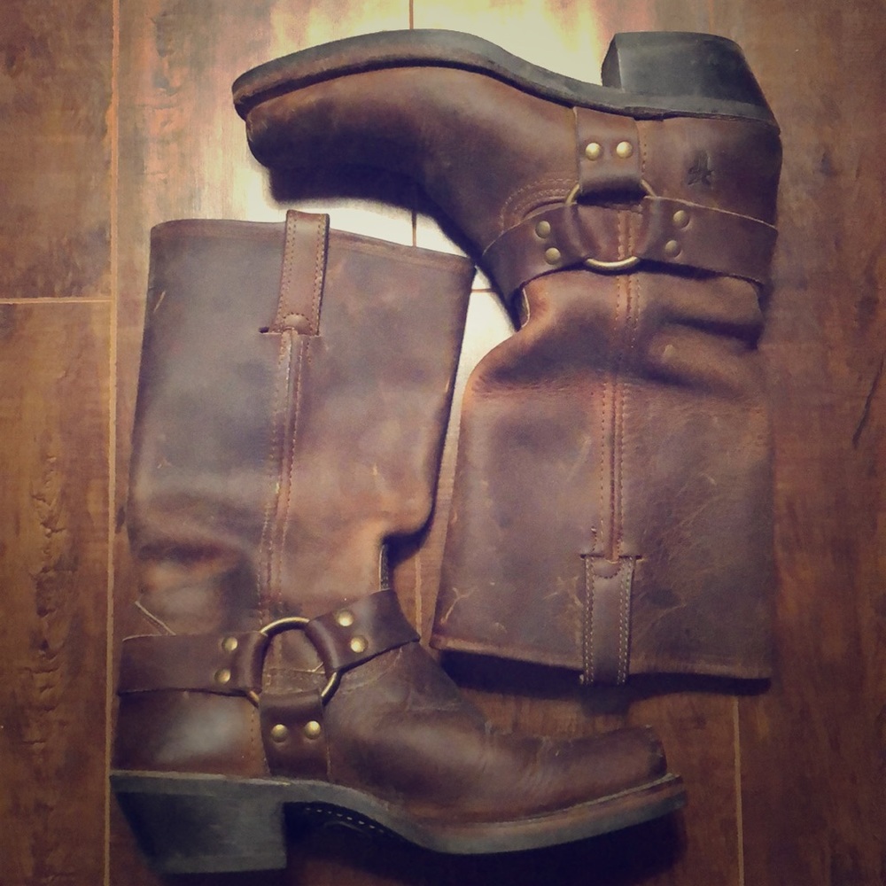 Frye authentic leather boots